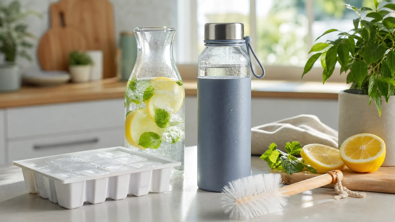 Borraccia pulita, frutta fresca e ghiaccio rendono più sicura l’idratazione estiva
