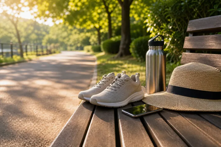 Camminare al mattino o alla sera: quando conviene davvero con il caldo