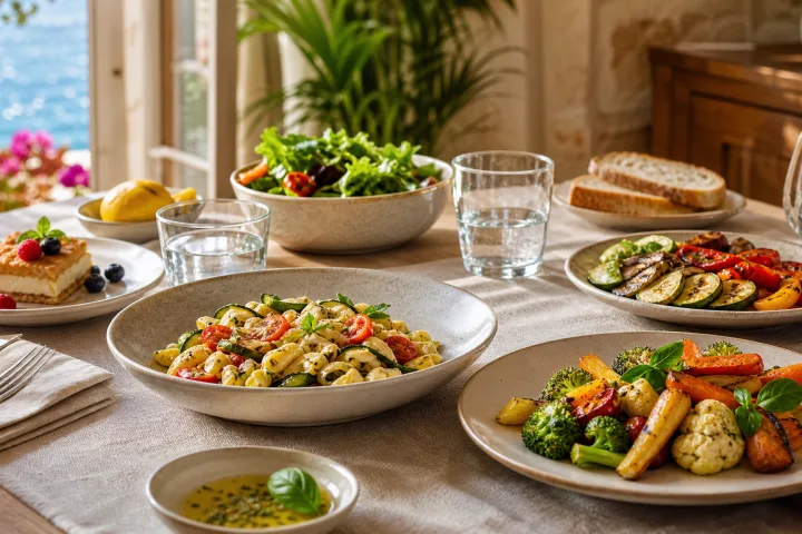 Pranzo della domenica leggero: porzioni, sale e dolce senza dieta