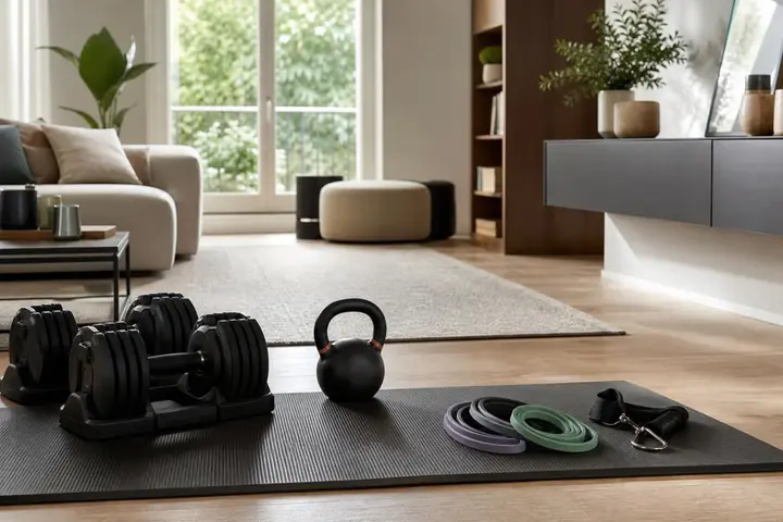 Mini pesi, elastici o kettlebell: cosa comprare per allenarsi davvero a casa