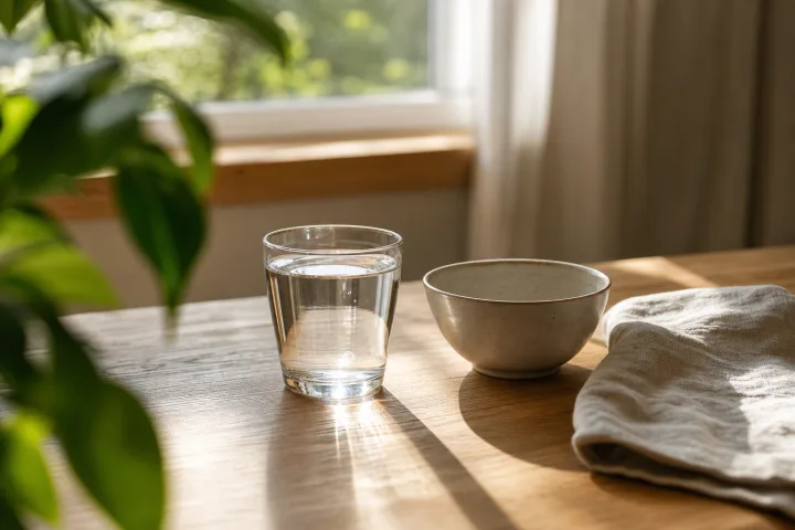 Oggetti per gestire allergie primaverili in casa: occhiali, filtri, tessuti puliti e calendario pollini