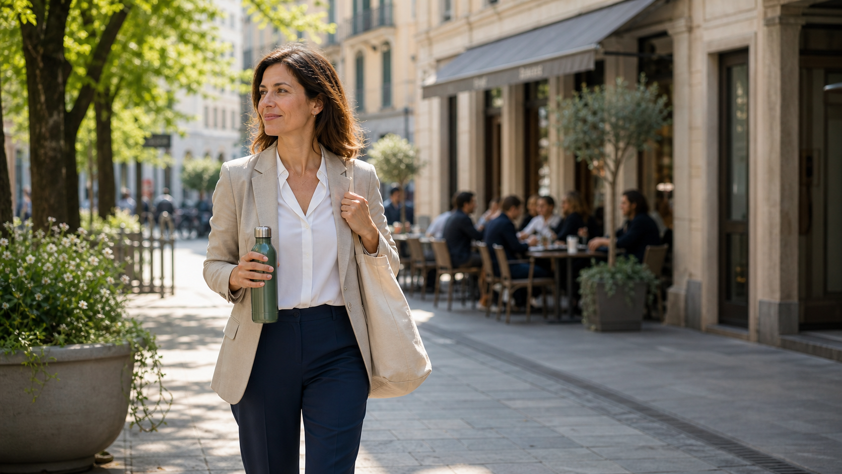 Camminata leggera in pausa pranzo per recuperare energia