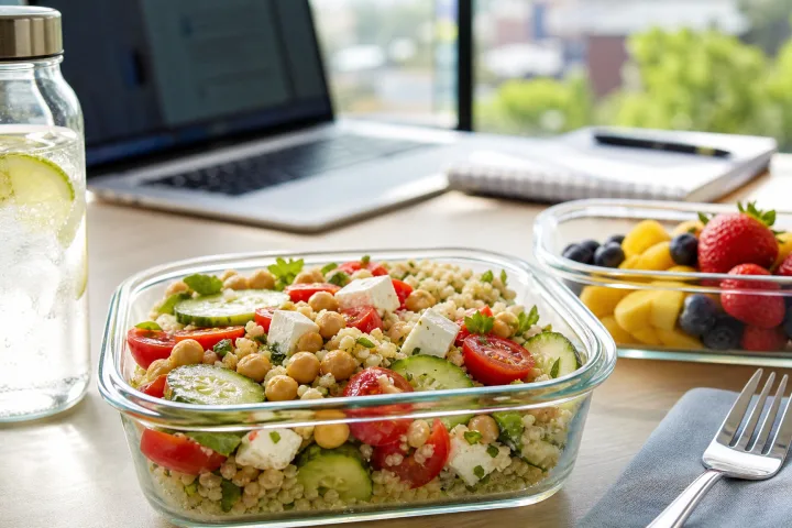 Pranzo fresco da ufficio: 7 idee senza fornelli quando fa caldo
