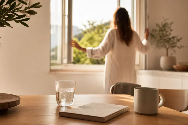 Risveglio lento d'estate: routine in 15 minuti senza liste infinite
