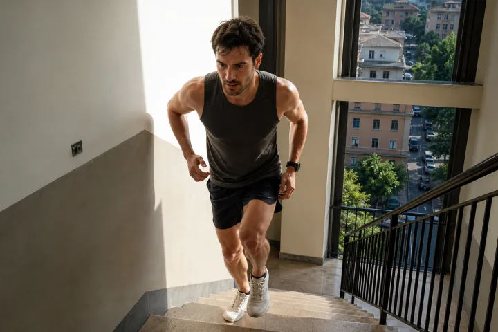 Scale al posto dell'allenamento: quando bastano 8 minuti fatti bene