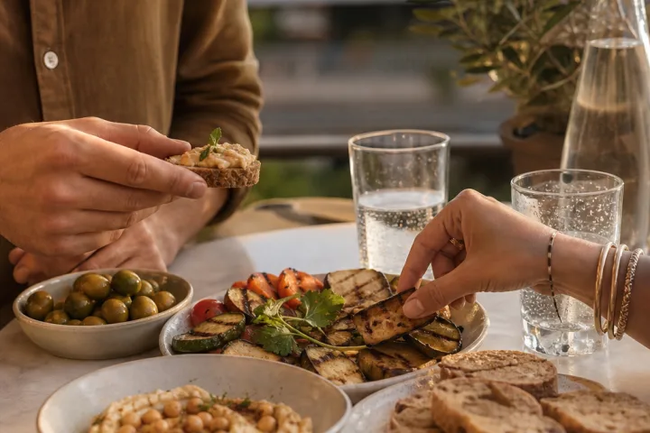 Aperitivo in piedi: come non trasformarlo in una cena pesante