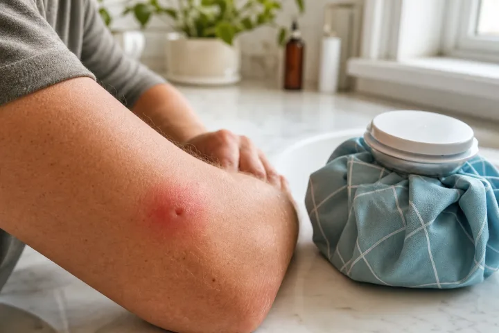 Morso di insetto gonfio: quando basta aspettare e quando chiedere aiuto