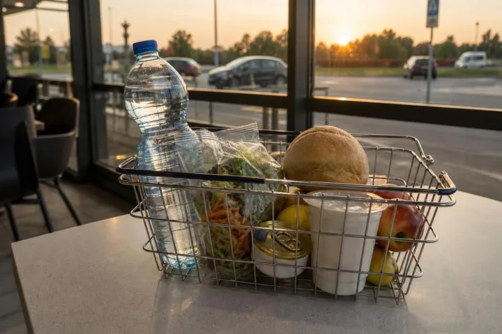 Spesa in autostrada per cena: cosa comprare se arrivi tardi e vuoi restare leggero