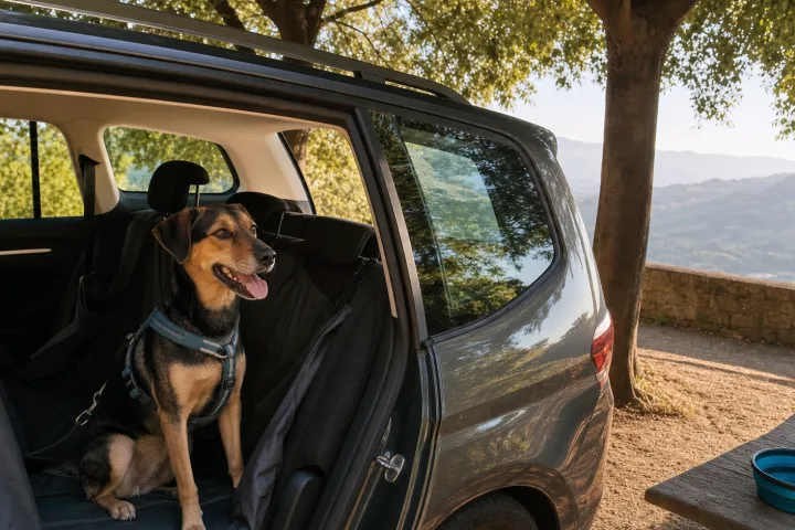 Viaggiare con il cane in estate: 7 cose da preparare prima del weekend