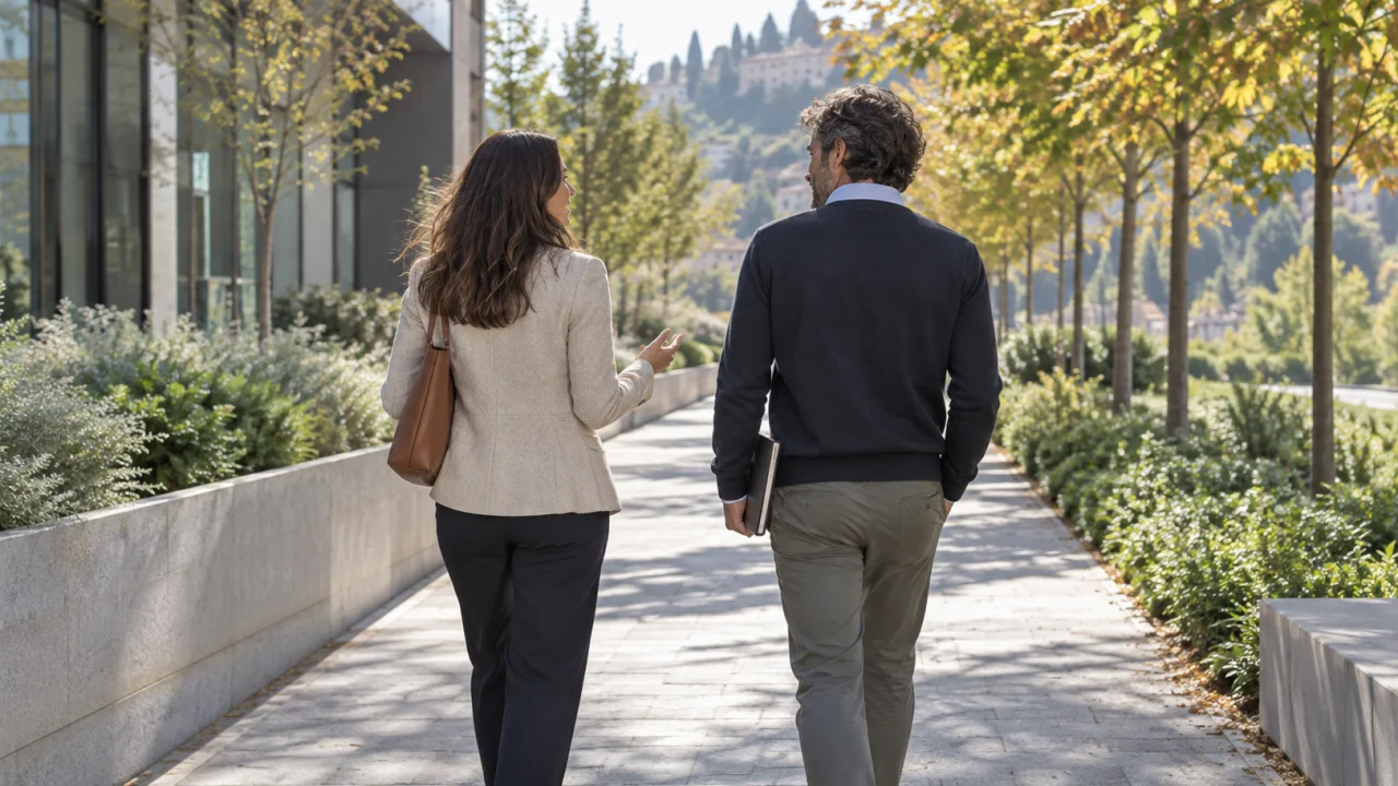 Walking meeting: come trasformare 20 minuti di riunione in movimento